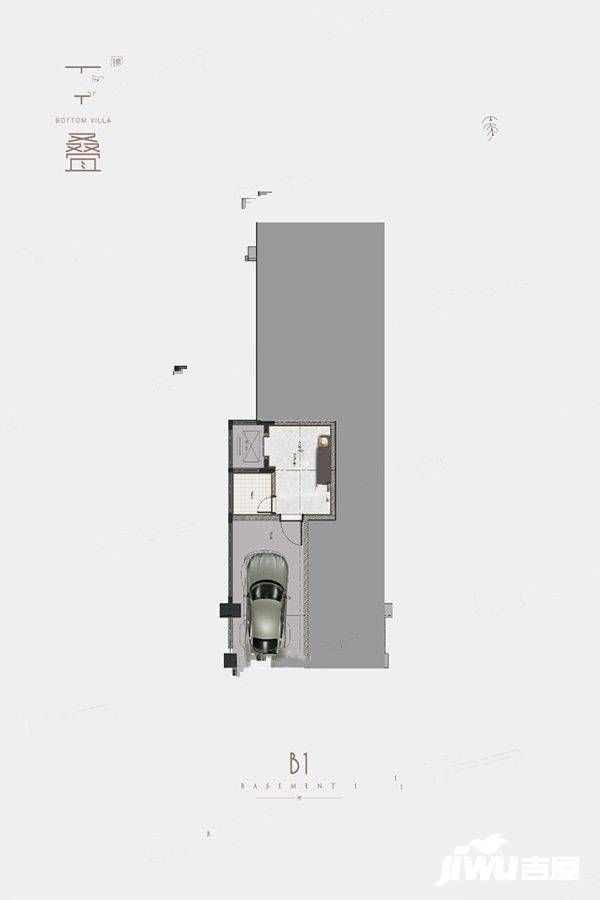 北京和锦薇棠地下一层户型图_首付金额_5室2厅2卫_260