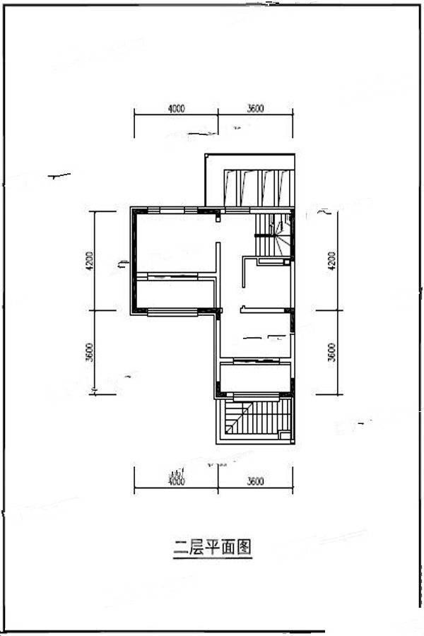 北京瀛海府二层户型图_首付金额_3室4厅4卫_280.0平米 - 吉屋网