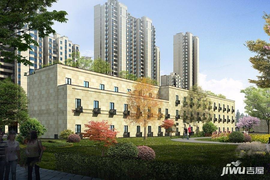 淄博张店区龙凤苑淄博富力城外景图/效果图55- 吉屋网