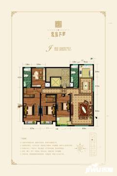 潍坊紫宸名郡户型图-房型图-平面图-吉屋网