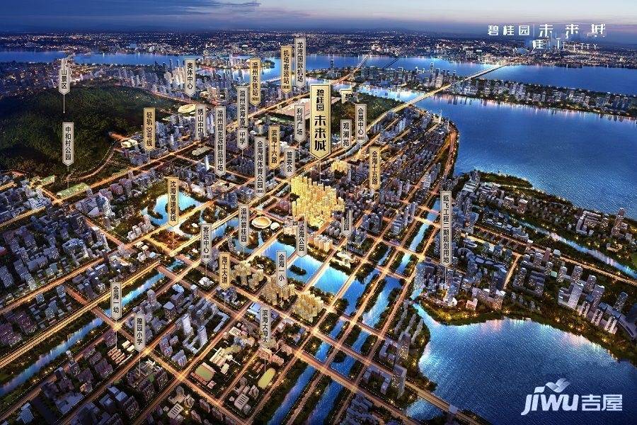 碧桂园未来城规划图