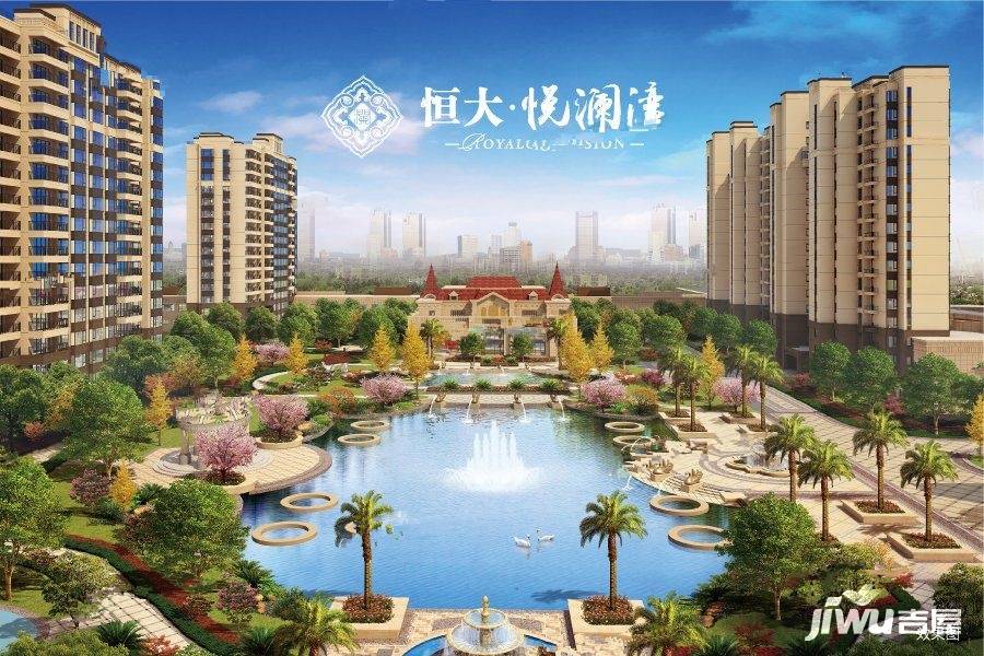 温州瑞安市恒大悦澜湾外景图/效果图12- 吉屋网