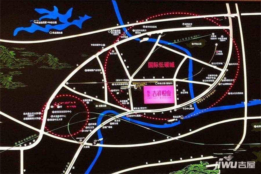 凱東吉祥悅府位置交通圖