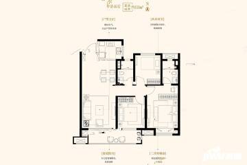 扬州中海华樾户型图-房型图-平面图-吉屋网