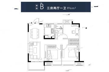 扬州华侨城万科侨城里户型图-房型图-平面图-吉屋网