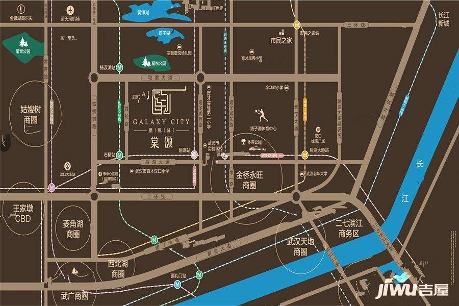 星悦城5期棠颂位置交通图