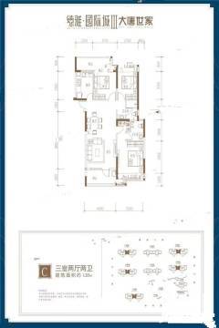 武汉德雅国际城户型图-房型图-平面图-吉屋网