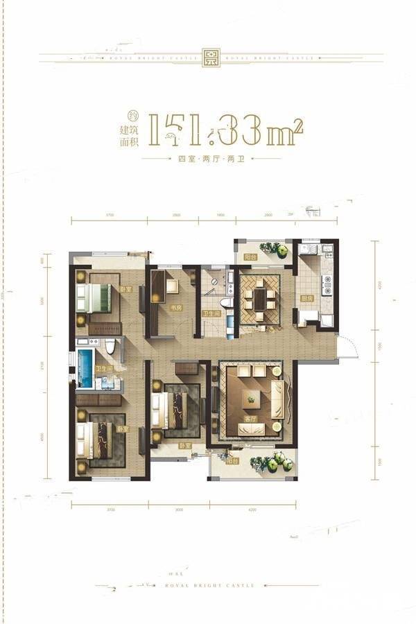 中建御景星城天御151平户型