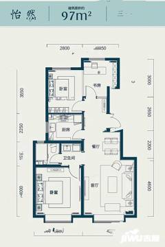 天津运河文化城-189户型图-房型图-平面图-吉屋网