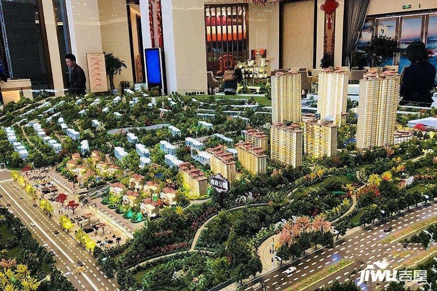 泸州龙马潭碧桂园川江首府沙盘图6- 吉屋网