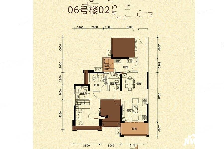 东盟城6号楼02户型