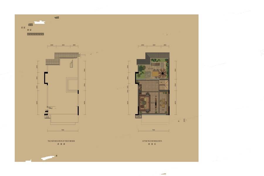 沈阳龙湖舜山府叠墅170㎡a4户型户型图_首付金额_4室2厅2卫_170.