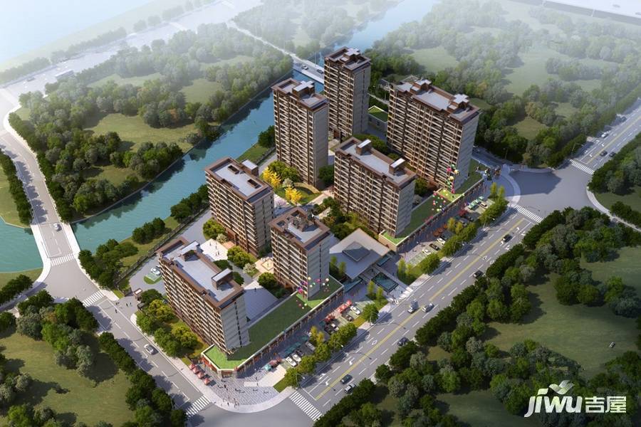 舟山定海金塘颐景园外景图/效果图5- 吉屋网