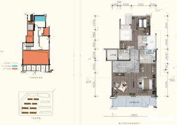 成都龙湖天宸原著户型图-房型图-平面图-吉屋网