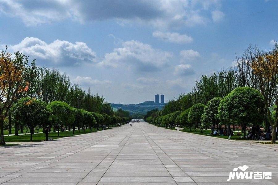 重庆渝北中央公园龙江鹿山壹号周边及交通图25- 吉屋网