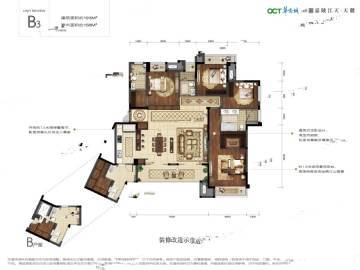 重庆嘉陵江天户型图-房型图-平面图-吉屋网