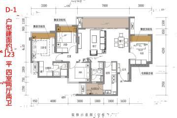 重庆保利大国璟户型图-房型图-平面图-吉屋网