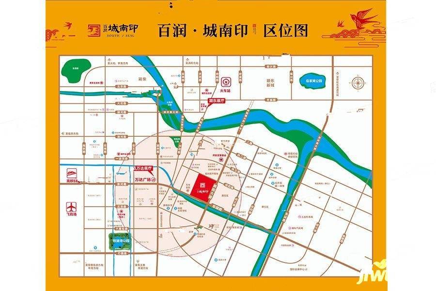 百潤城南印位置交通圖