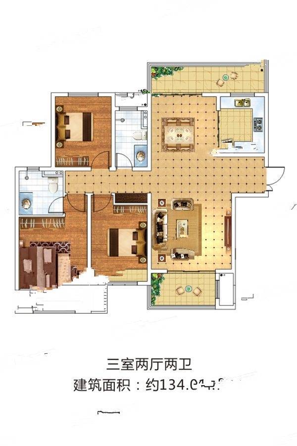 【建业北海桂园】许昌建业北海桂园的户型怎么样?