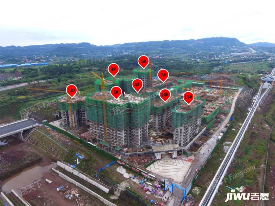 广安广安区枣山加德城市豪庭实景图14- 吉屋网