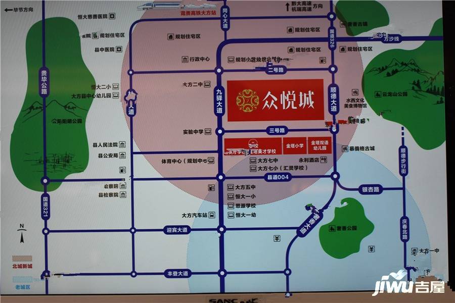 众悦城位置交通图