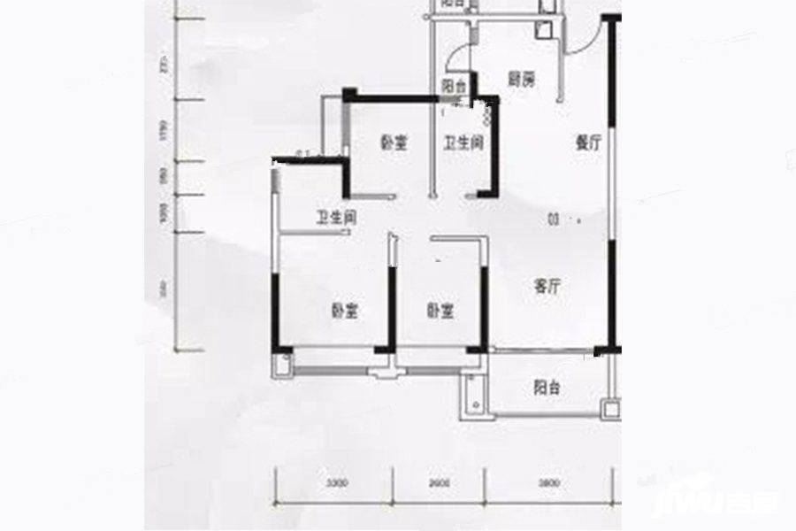 锦绣国际花城4期2区1/2栋03户型