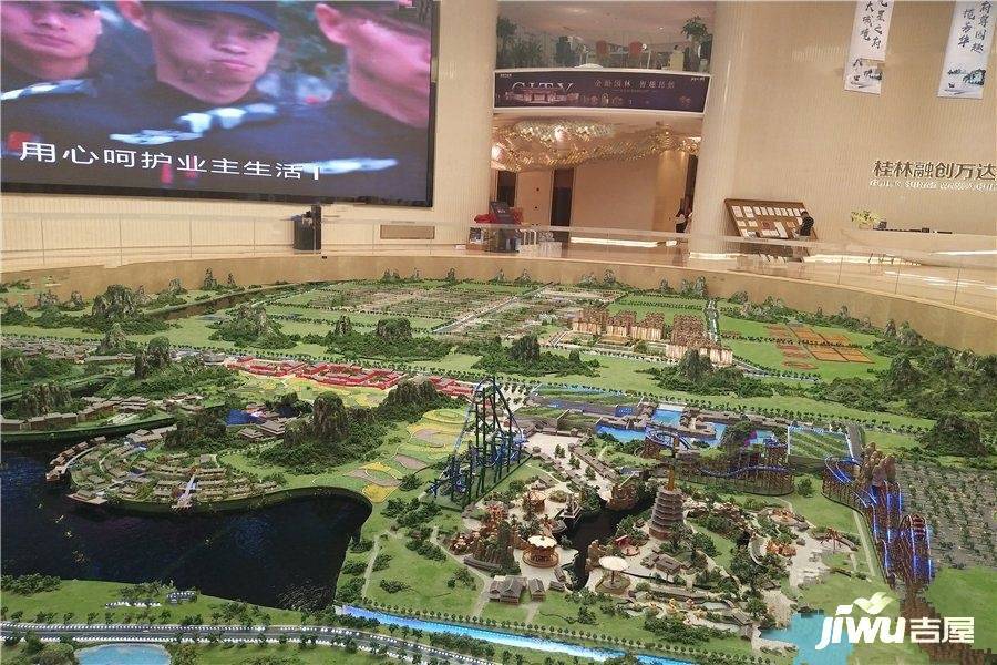桂林七星区桂林融创万达文化旅游城外景图/效果图78