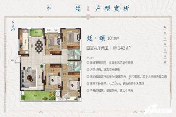 濮阳正荣怡海丽廷户型图-房型图-平面图-吉屋网