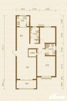 太原山煤上德院a2户型户型图_首付金额_2室2厅2卫_90.89平米 吉屋网