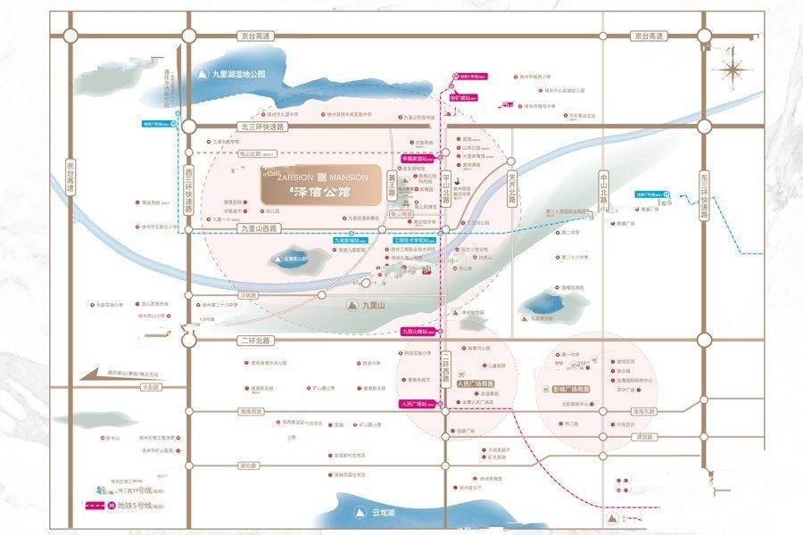 澤信公館位置交通圖