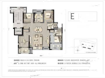 宁波万科云谷户型图-房型图-平面图-吉屋网