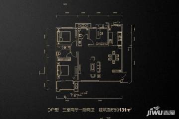 西安颐合府户型图-房型图-平面图-吉屋网