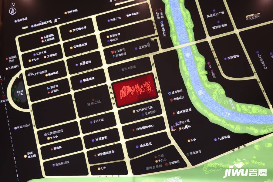 西港锦天城位置交通图