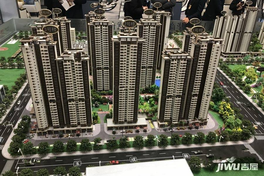 南宁良庆五象湖金玖世家沙盘图10- 吉屋网