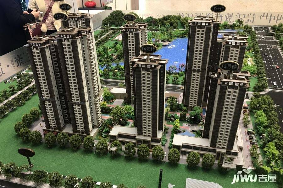 南宁良庆五象湖金玖世家沙盘图10- 吉屋网