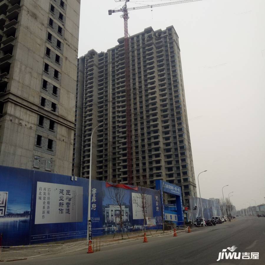 洛阳老城区道北建业住总定鼎府外景图/效果图156