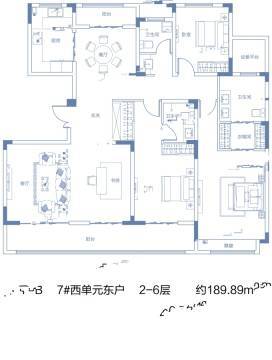 洛阳蓝城兰园户型图-房型图-平面图-吉屋网