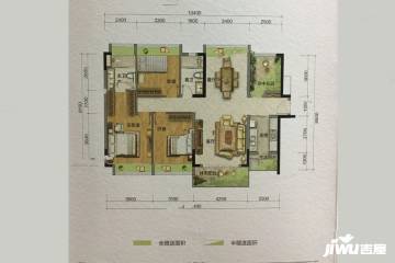 (在售)中惠璧珑湾4房户型户型图