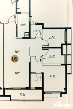 佛山保利天寰户型图-房型图-平面图-吉屋网