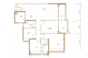 佛山保利和悦滨江户型图-房型图-平面图-吉屋网