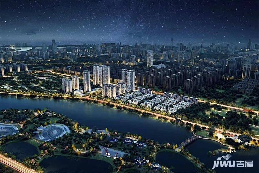 项目夜景效果图