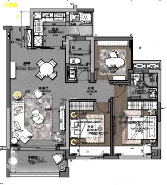 惠州东方铂悦府户型图-房型图-平面图-吉屋网