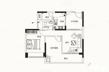 惠州中骏雍景台户型图,房型图,平面图,小区楼盘户型