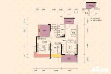 惠州江滨华府户型图-房型图-平面图-吉屋网