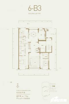 (老盘加推)北京壹号院3房户型户型图