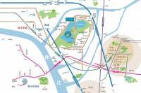 华阳湖1号位置交通图
