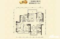 珑远翠珑湾3室2厅2卫116㎡户型图