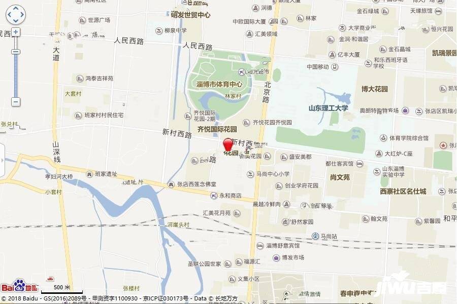 金鼎尚城三期位置交通图