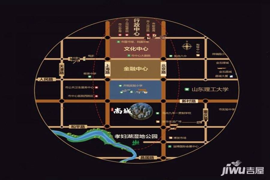 金鼎尚城三期位置交通图图片