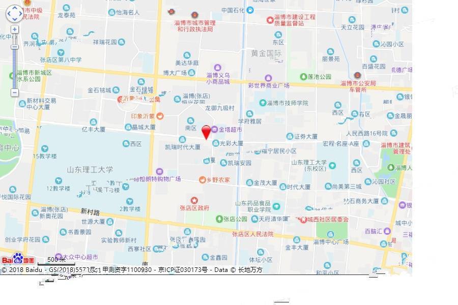 中央悦城位置交通图